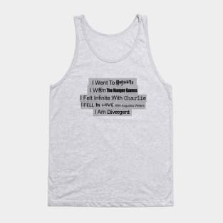 Multifandom Book Lover Tank Top